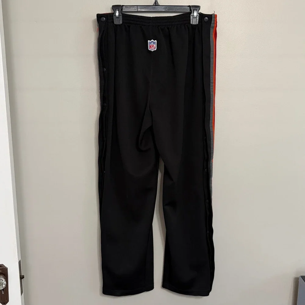 Vintage Adidas Mens Large Tampa Bay Buccaneers NFL Tear Away Warm Up Sweatpants